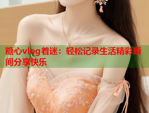 糖心vlog着迷：轻松记录生活精彩瞬间分享快乐