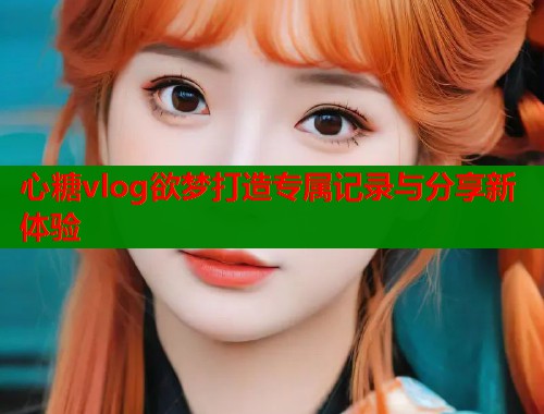 心糖vlog欲梦打造专属记录与分享新体验 心糖vlog欲梦打造专属记录与分享新体验