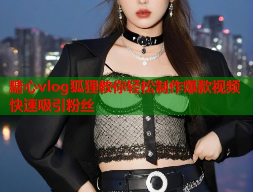 糖心vlog狐狸教你轻松制作爆款视频快速吸引粉丝