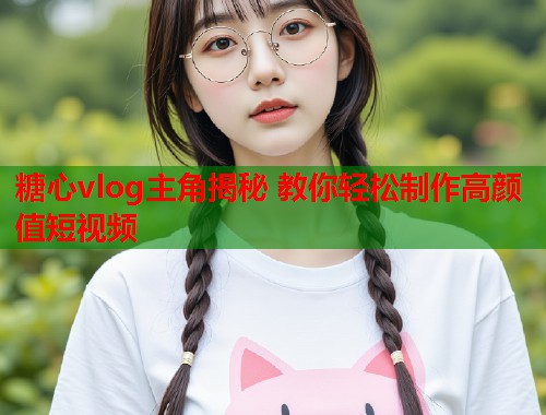 糖心vlog主角揭秘 教你轻松制作高颜值短视频