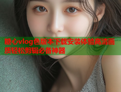 糖心vlog色版本下载安装体验高清画质轻松剪辑必备神器 糖心vlog色版本下载安装体验高清画质轻松剪辑必备神器