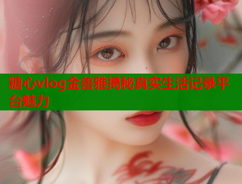糖心vlog金善雅揭秘真实生活记录平台魅力 糖心vlog金善雅揭秘真实生活记录平台魅力