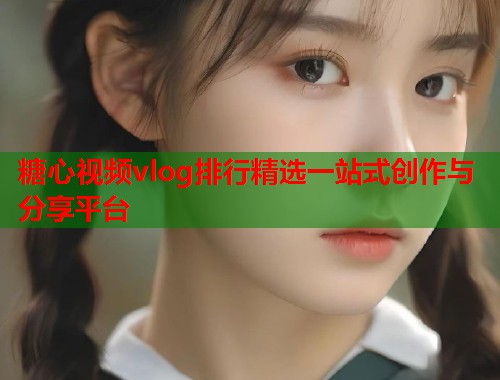 糖心视频vlog排行精选一站式创作与分享平台 糖心视频vlog排行精选一站式创作与分享平台