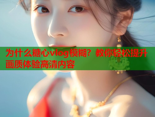 为什么糖心vlog模糊?教你轻松提升画质体验高清内容 为什么糖心vlog模糊?教你轻松提升画质体验高清内容
