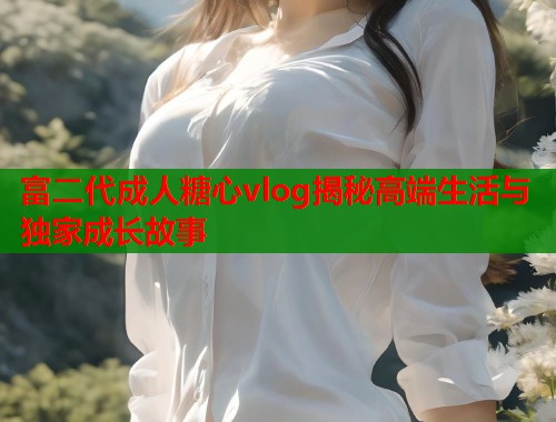 富二代成人糖心vlog揭秘高端生活与独家成长故事