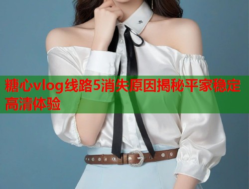糖心vlog线路5消失原因揭秘平家稳定高清体验 糖心vlog线路5消失原因揭秘平家稳定高清体验