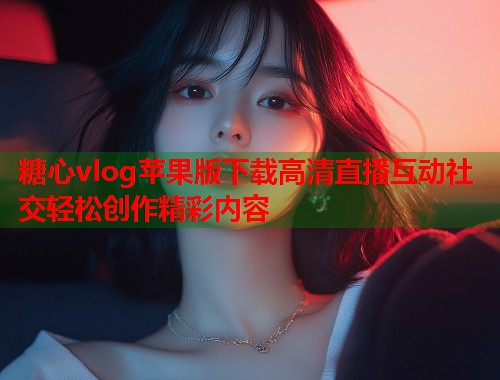 糖心vlog苹果版下载高清直播互动社交轻松创作精彩内容 糖心vlog苹果版下载高清直播互动社交轻松创作精彩内容