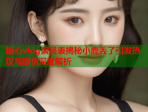 糖心vlog演员表揭秘小鹿丢了引发热议与剧情深度解析 糖心vlog演员表揭秘小鹿丢了引发热议与剧情深度解析