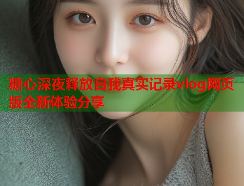 糖心深夜释放自我真实记录vlog网页版全新体验分享