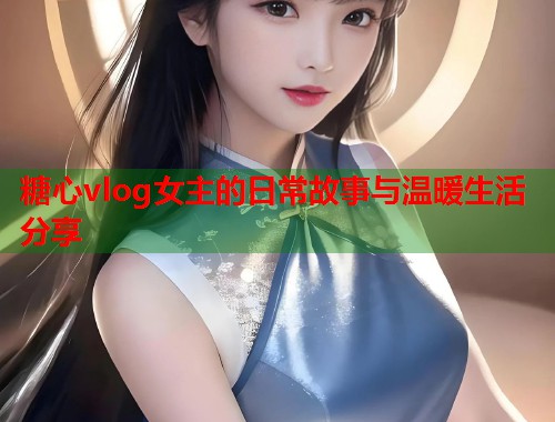 糖心vlog女主的日常故事与温暖生活分享