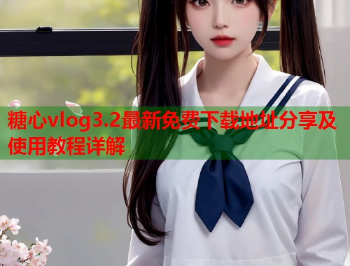 糖心vlog3.2最新免费下载地址分享及使用教程详解