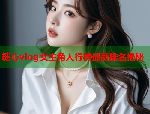 糖心vlog女主角人行榜最新排名揭秘