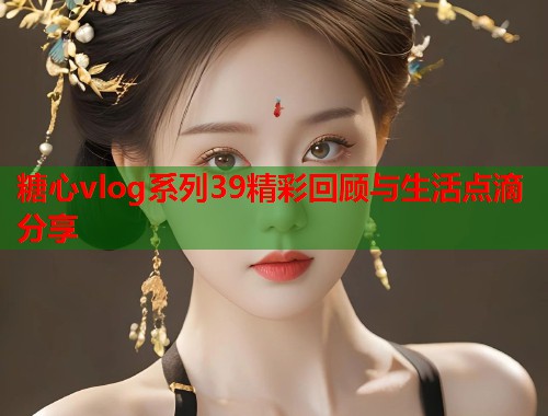 糖心vlog系列39精彩回顾与生活点滴分享