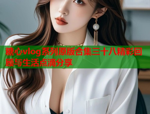 糖心vlog系列原版合集三十八精彩回顾与生活点滴分享