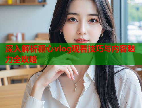 深入解析糖心vlog观看技巧与内容魅力全攻略