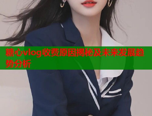 糖心vlog收费原因揭秘及未来发展趋势分析