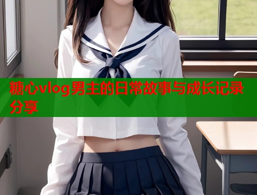 糖心vlog男主的日常故事与成长记录分享