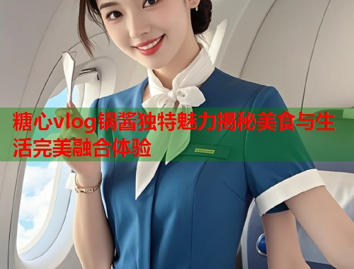 糖心vlog锅酱独特魅力揭秘美食与生活完美融合体验