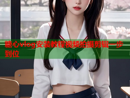 糖心vlog安装教程视频拍摄剪辑一步到位