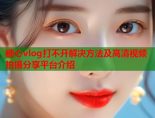 糖心vlog打不开解决方法及高清视频拍摄分享平台介绍
